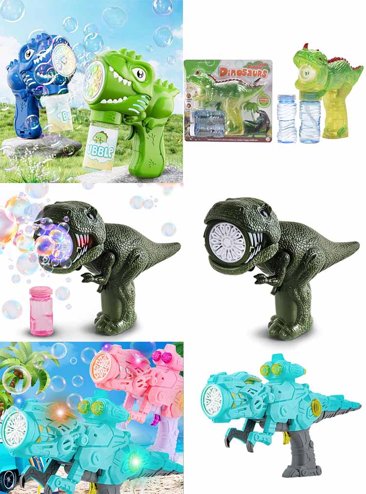 Dinosaur bubble machine Dinosaur bubble machine