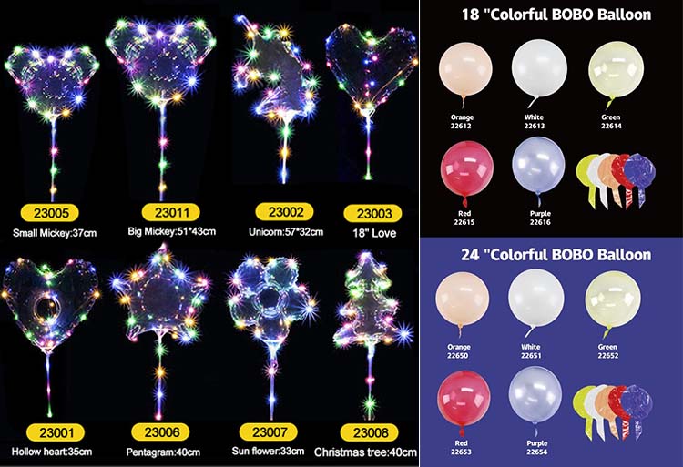 Themed Printed BOBO Balloons Themed Printed BOBO Balloons