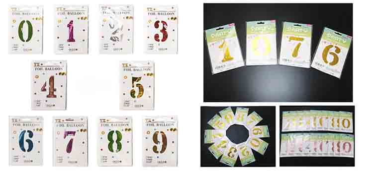 digital aluminum foil balloon packing digital aluminum foil balloon packing