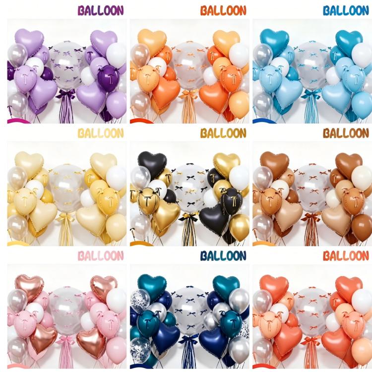 Satin Bows Decorated Balloon Party arch kit discount