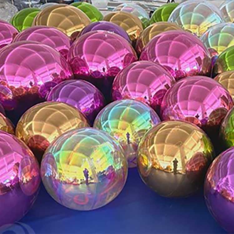 PVC огледална топка