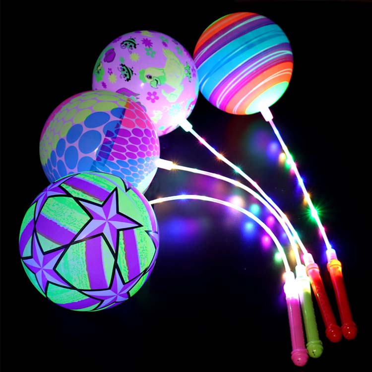 Струнни подскачащи топки с LED светлини